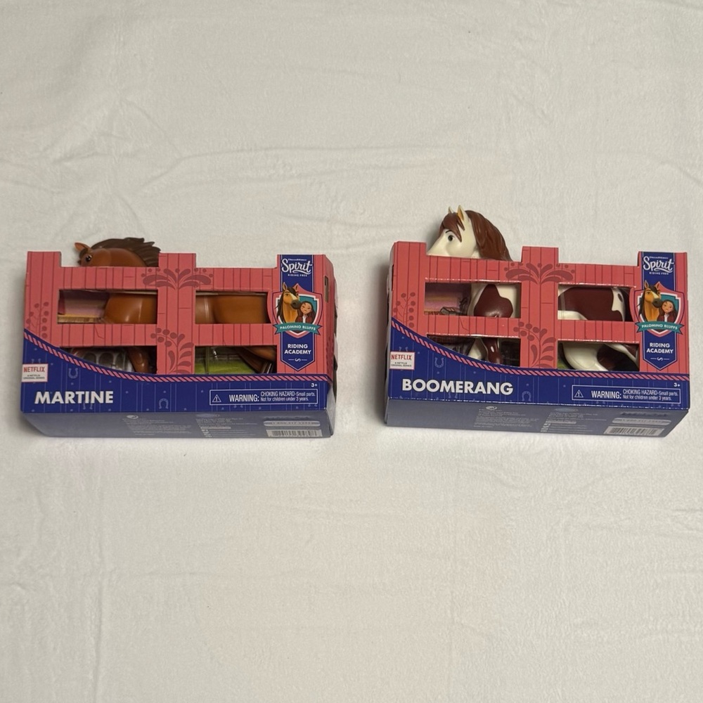 Horse Figures - Martine and Boomerang